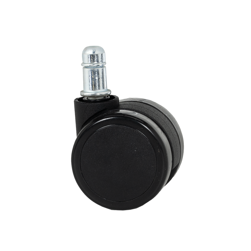 Комплект колела за посетителски стол модел 1702-1710 4 бр. - черни