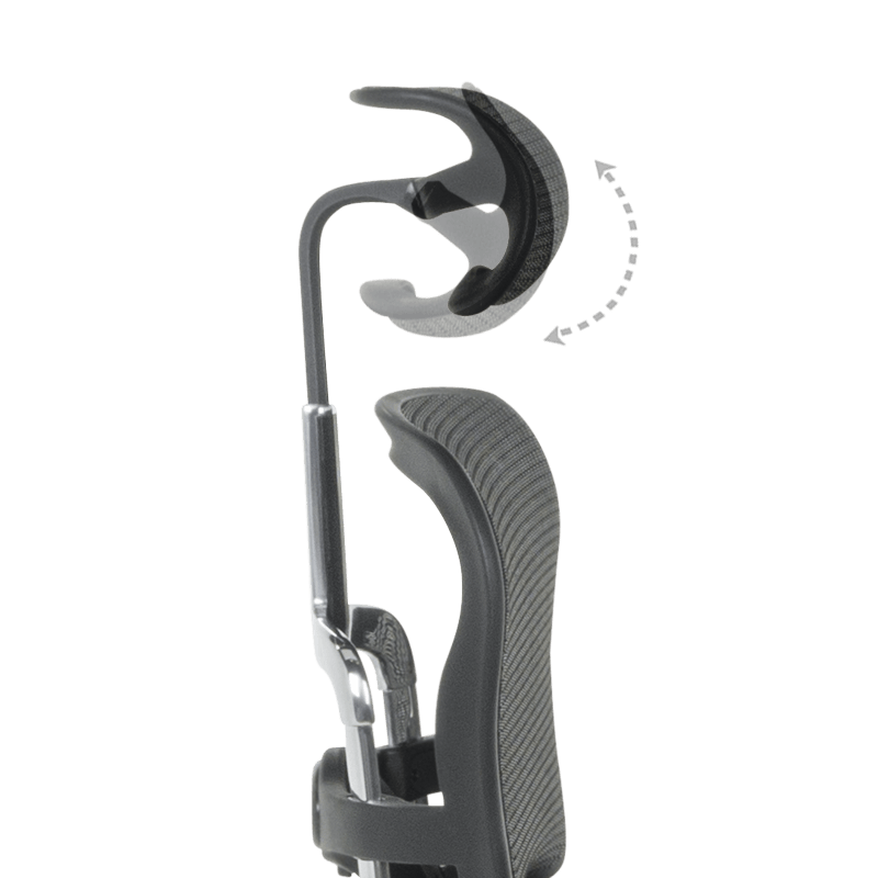 Ергономичен стол ERGOHUMAN ELITE 2 - черна рамка - черен