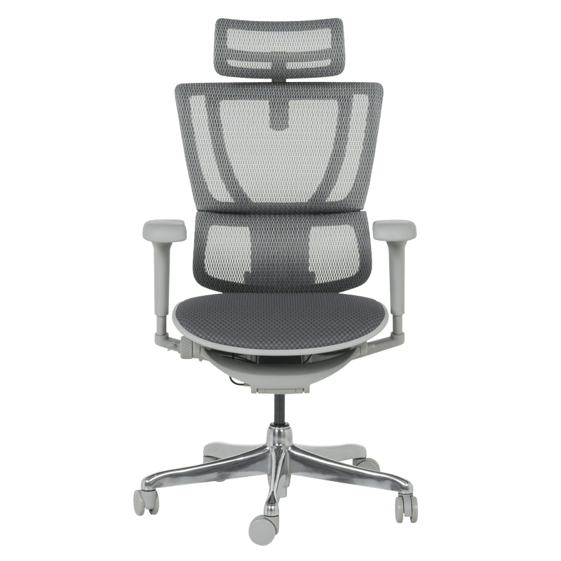 Ергономичен стол ERGOHUMAN IOO ULTRA - сива рамка - сив