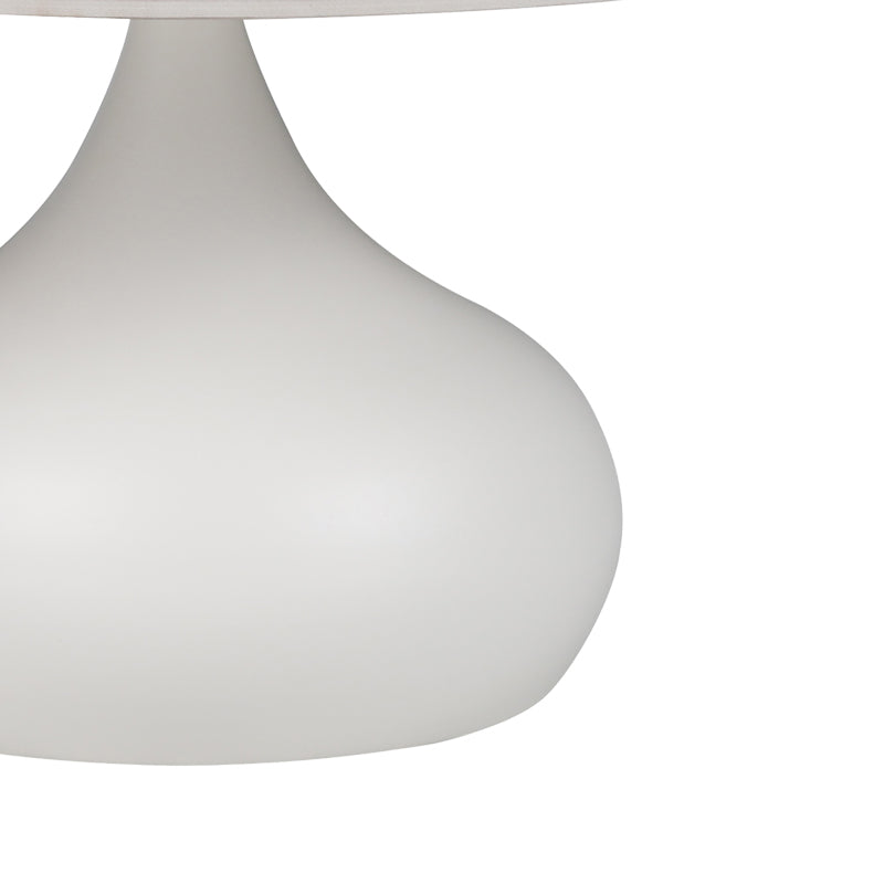 Холна маса Kirkene бял мрамор синтерован камък и бял метал D70x40см