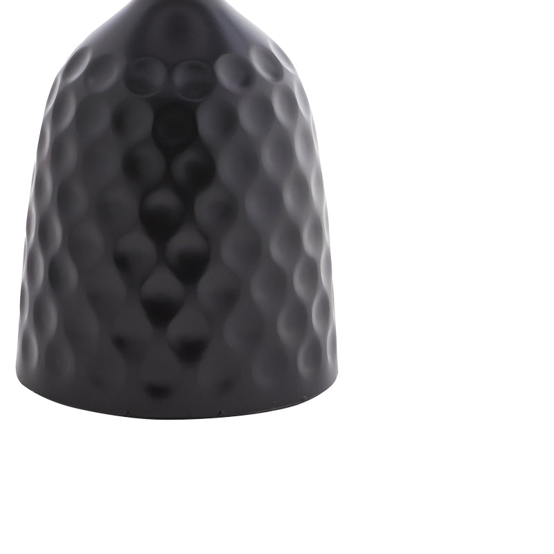 Холна маса kousien черен синтерован камък d50x60см