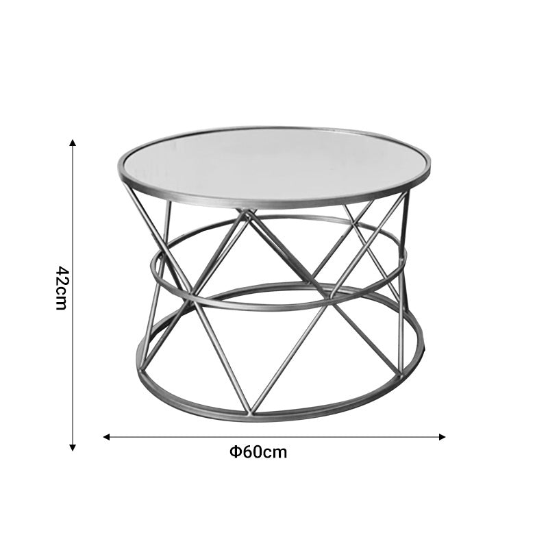 Холни маси Pelosif златен комплект 2бр метал