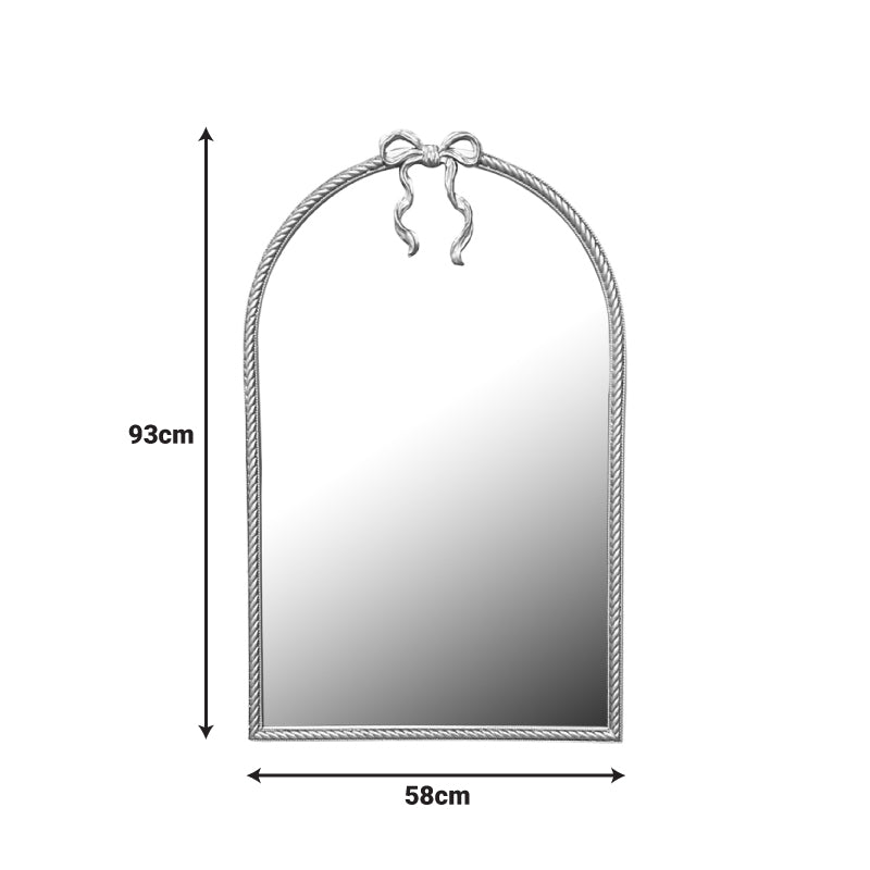 Огледало frensia  дърво в златен цвят 58x3x93см