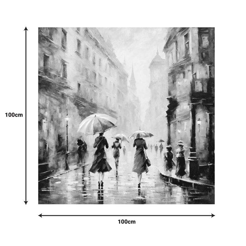 Картина на платно Nightdream II 100x3x100см