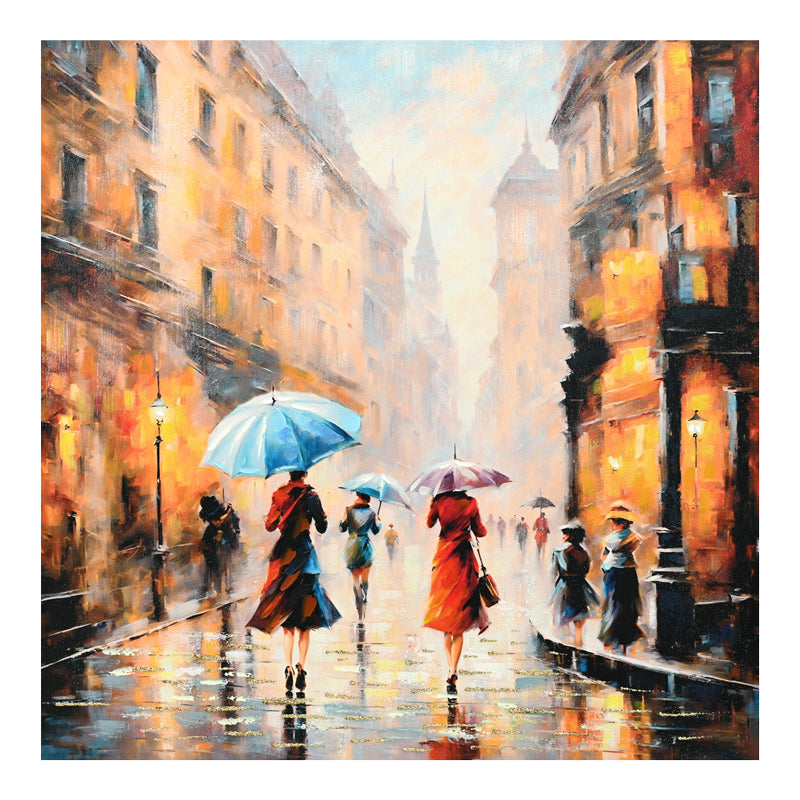 Картина на платно Nightdream II 100x3x100см