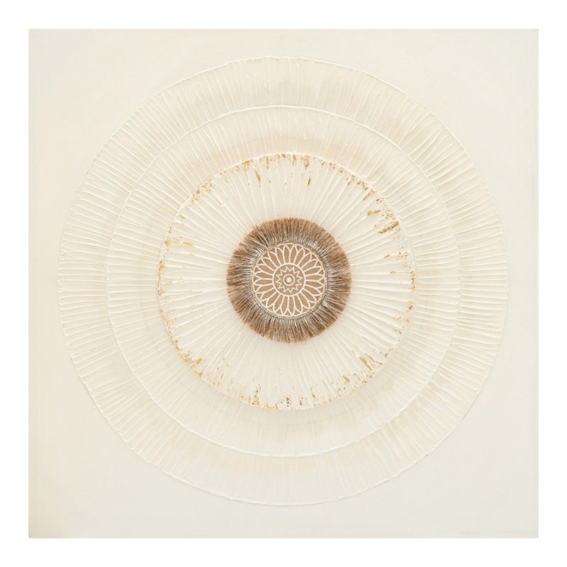 Картина на платно circled 3d 80x3x80см