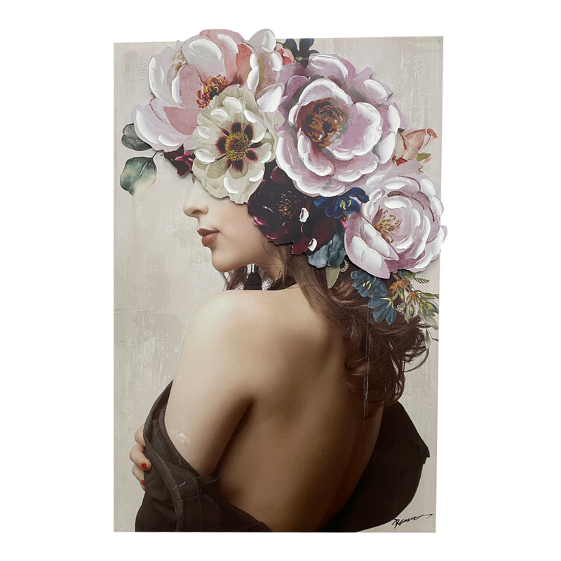 Картина върху платно безира 3d 60x3x90см