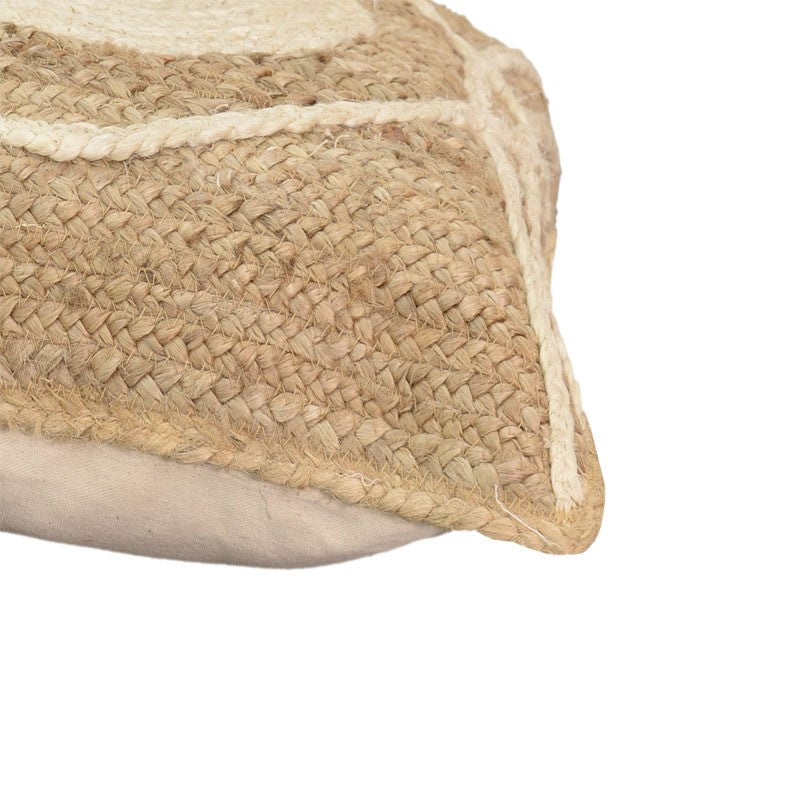 Възглавница Foliens  естествено-екрю 100% юта 45x45x2.5cm