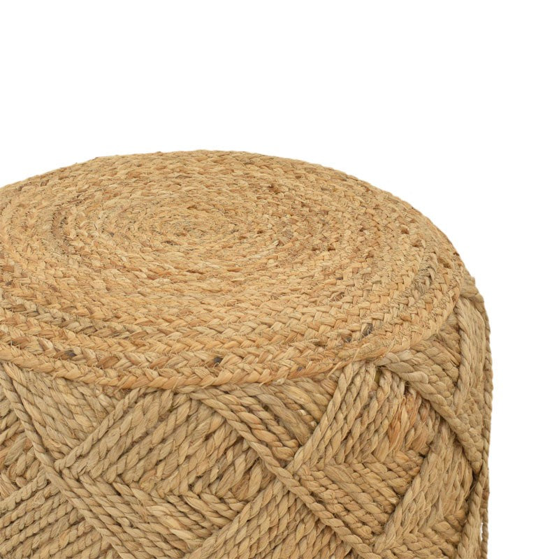 Табуретка Vladir естествена 100% юта 40х40х40см