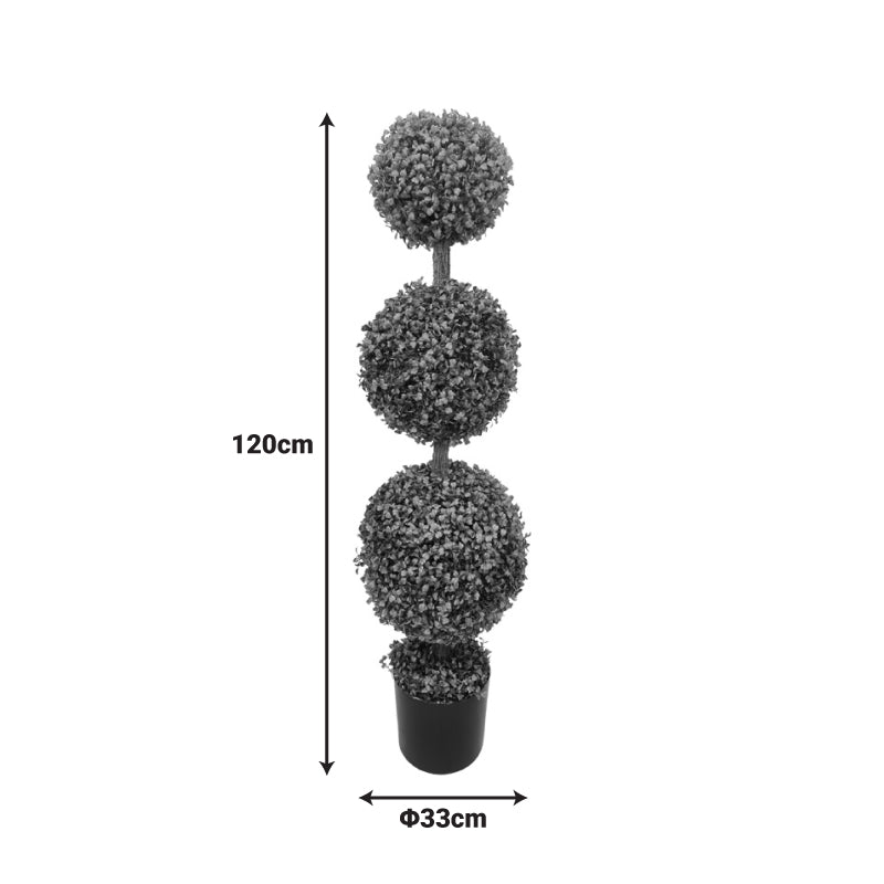 Декоративно растение bolla iιi в саксия  green pp φ33x120cm