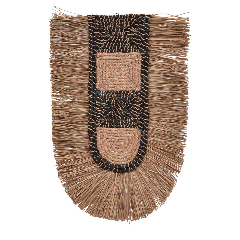 Baffen  декорация за стена от морска трева в естествен цвят 46x68x8см