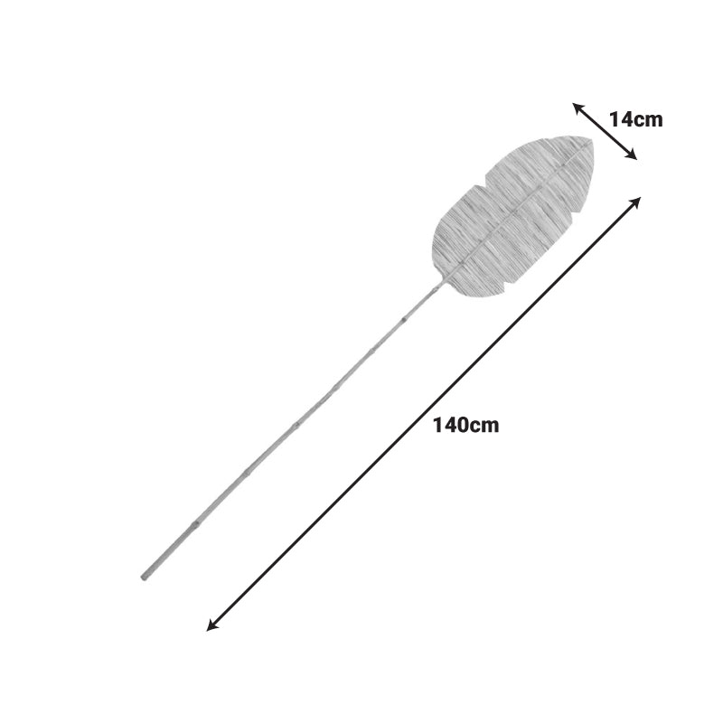 Деко листо bantou бананово листо в натурален цвят в200см