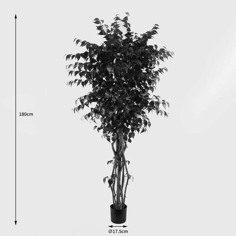 Декоративно растение в саксия банян инарт зелен диаметър 95x180 см