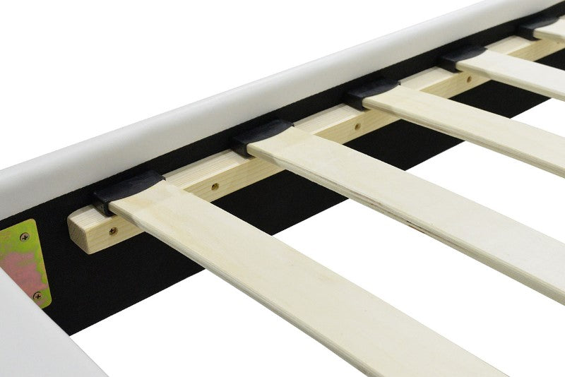 Легло Nevil PU бяло матово 100x200