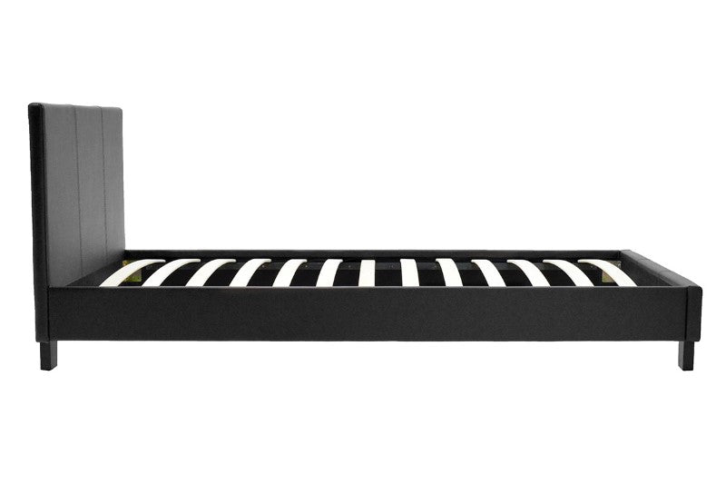 Легло Nevil PU черен мат 100x200