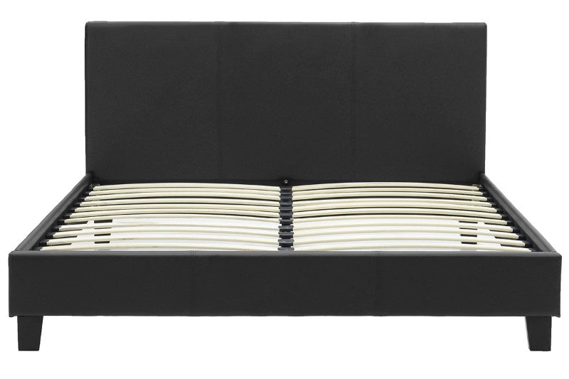 Двойно легло Nevil PU черен мат 150x200