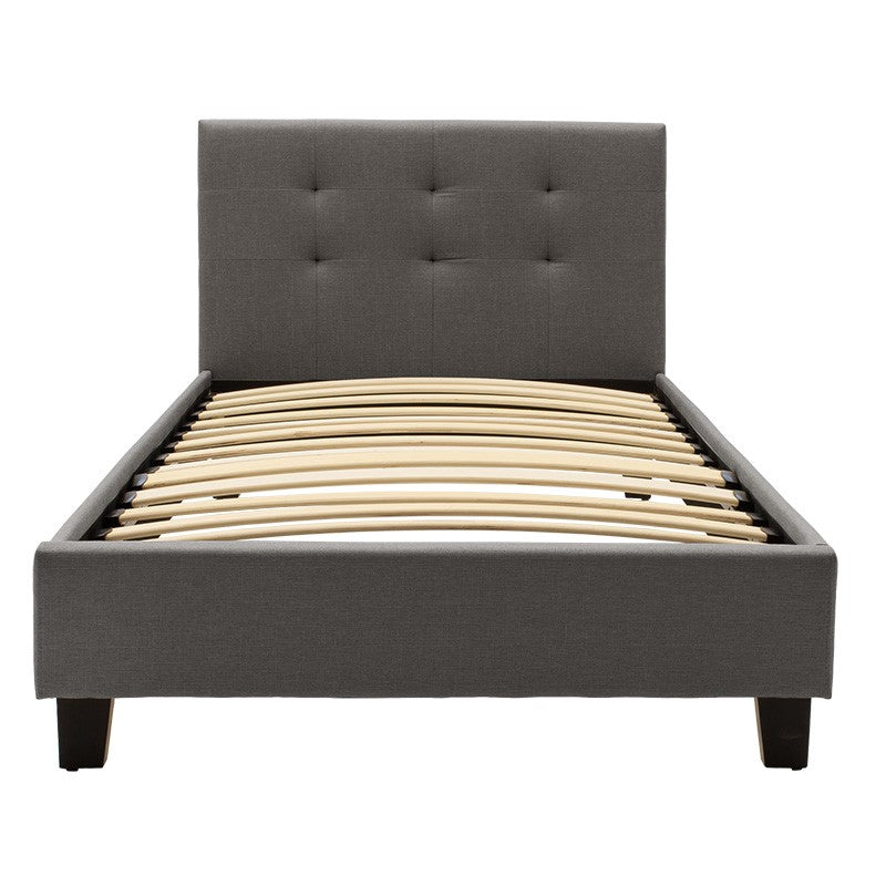 Легло Mago в тъмно сива дамаска 100x200см