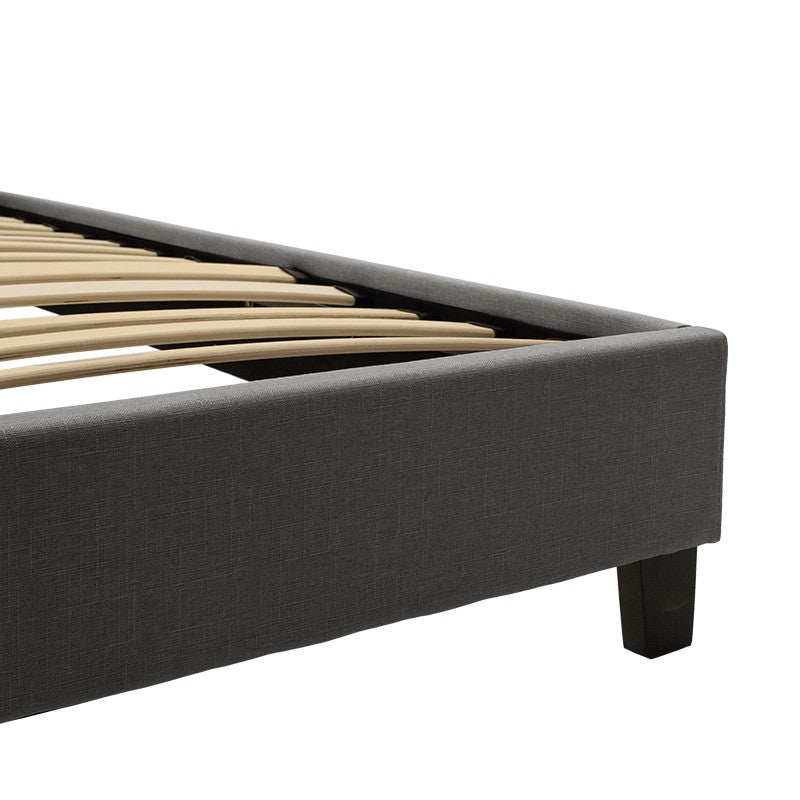 Легло Mago в тъмно сива дамаска 100x200см