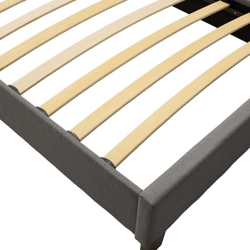 Легло Mago в тъмно сива дамаска 100x200см