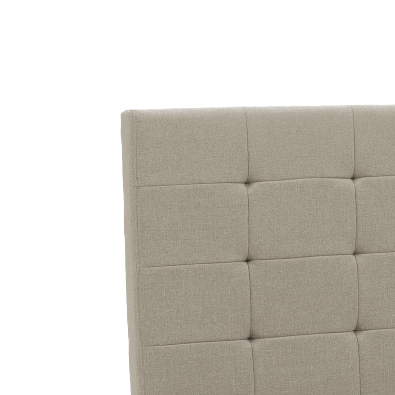 Двойно легло Roi плат с място за съхранение в цвят слонова кост 160x200см