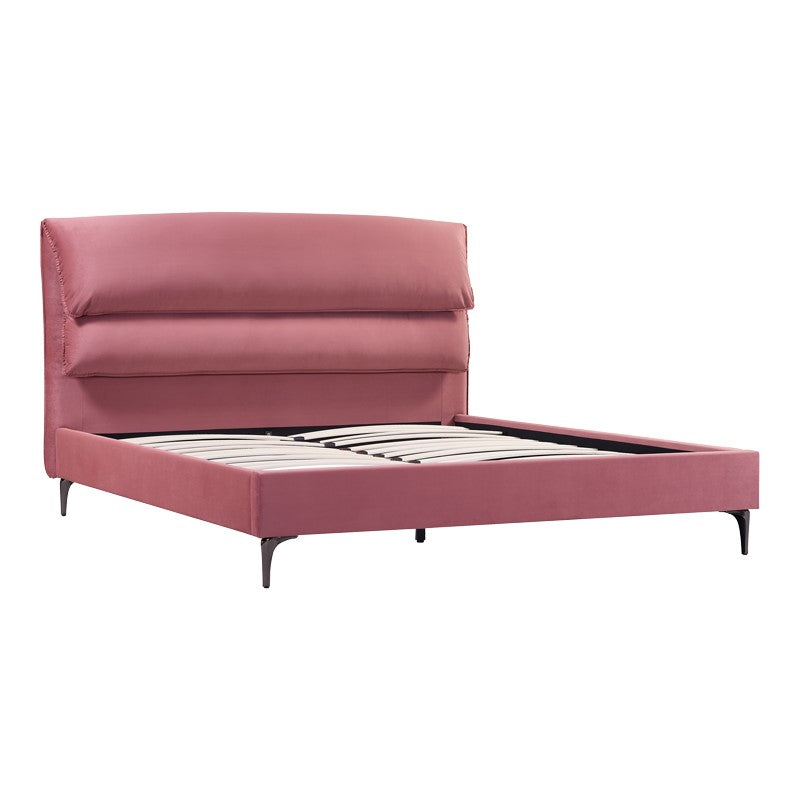 Двойно легло Aryna кадифе в цвят гнила ябълка 160x200см