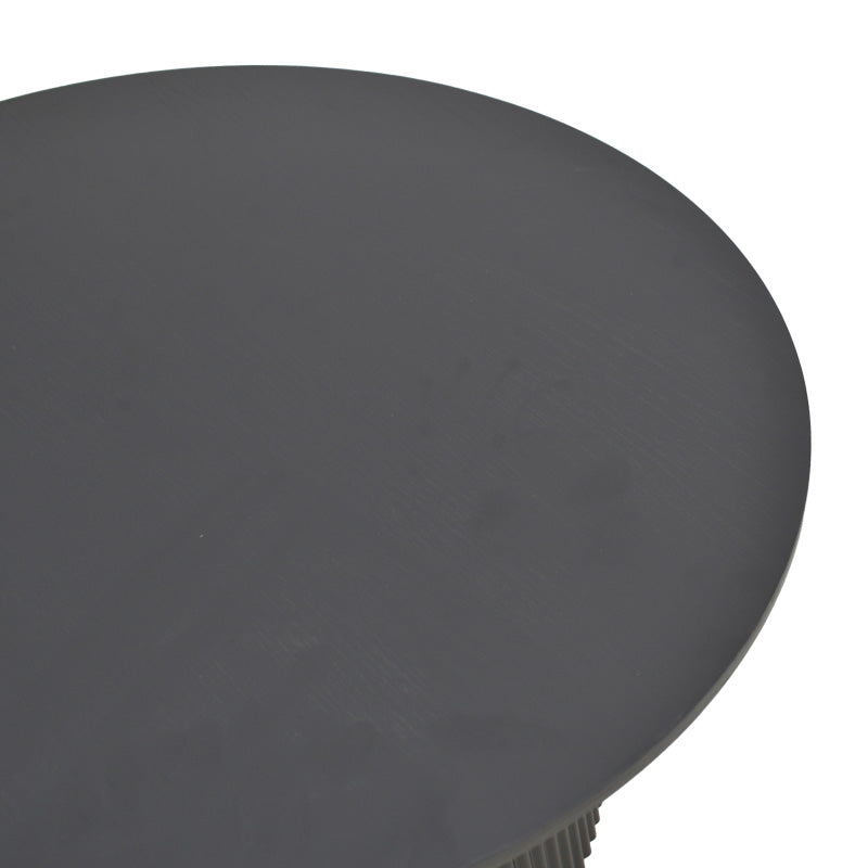 Холна маса Dovel мдф в черен нюанс d70x40см