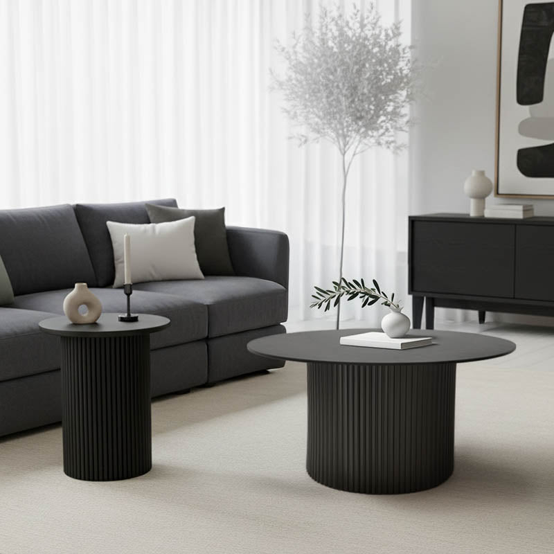 Мдф холни маси Dovel от 2 бр черни