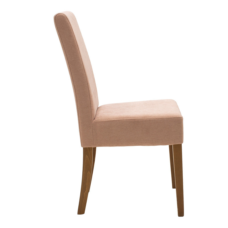 Стол Ditta с дамаска гнила ябълка - дървени крака орех