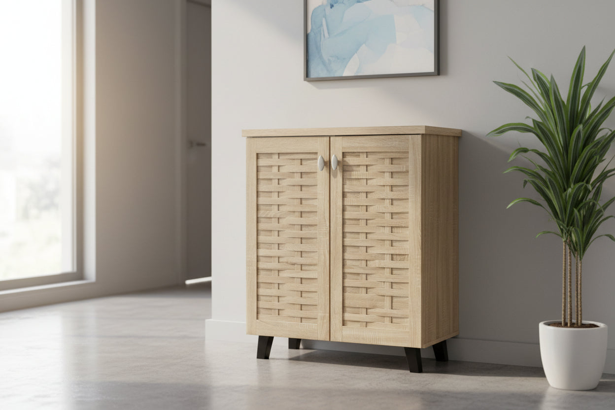 Шкаф за обувки MANTAM 12 чифта sonoma 78x40x92 см