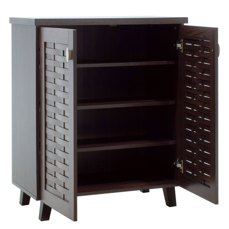 Шкаф за обувки MANTAM 12 чифта орех 78x40x92 см