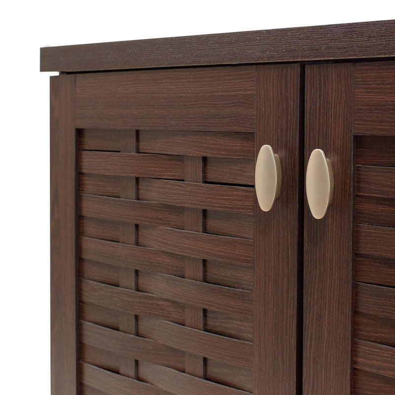 Шкаф за обувки MANTAM 12 чифта орех 78x40x92 см