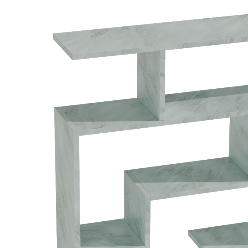 Етажерка за книги Nardy бял цвят 125x22x129см