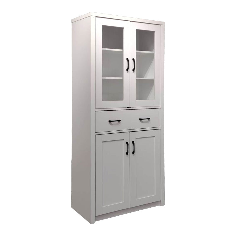 Витрина-гардероб Nisso в бял цвят 80x40x183.5см