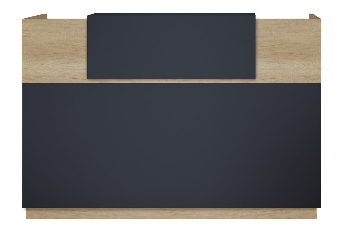 Рецепция Lotus в дъб - цвят тъмно сив 180x70x110см