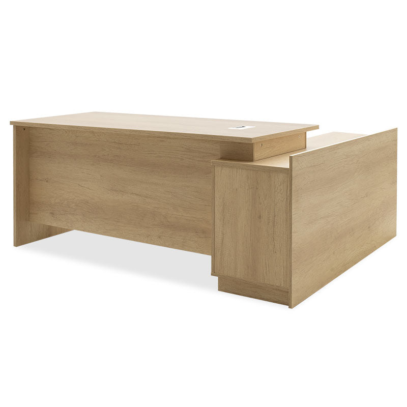 Професионално работно бюро Amazon ляв ъгъл цвят сонома 180x160x76см