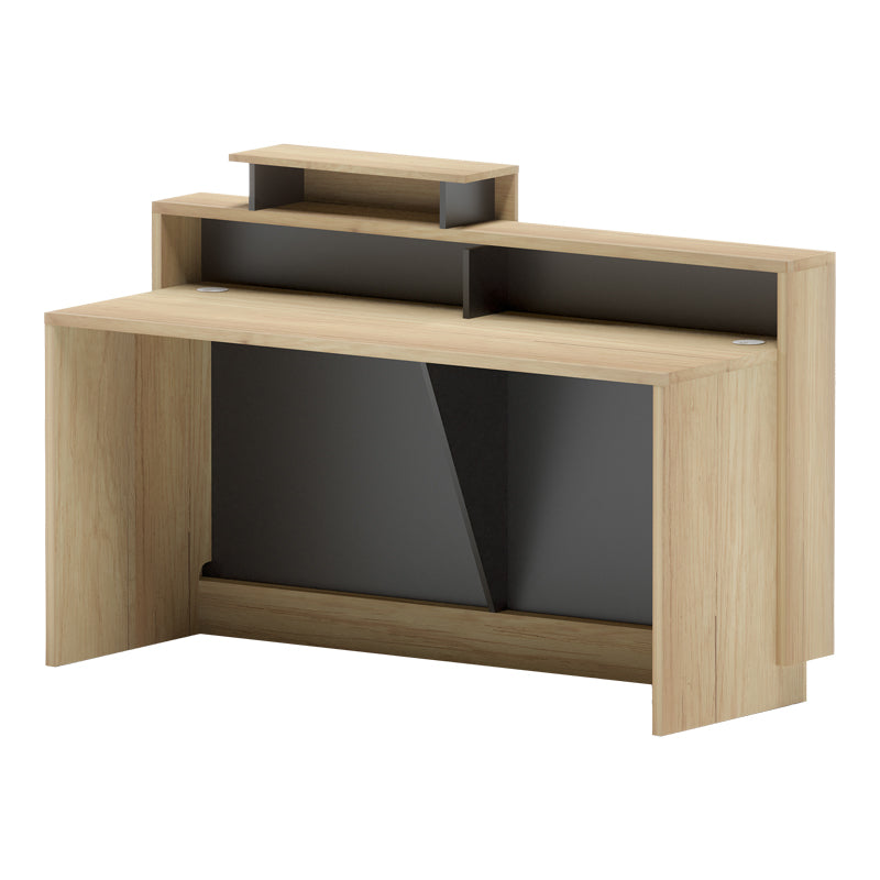 Рецепция Lotus в естествено-антрацитен цвят 160x60x105см