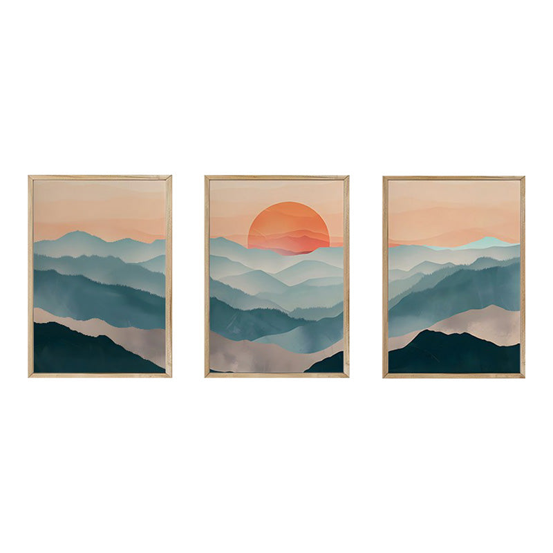 Картина на платно Poerto триптих с дигитален печат 33x2x48см