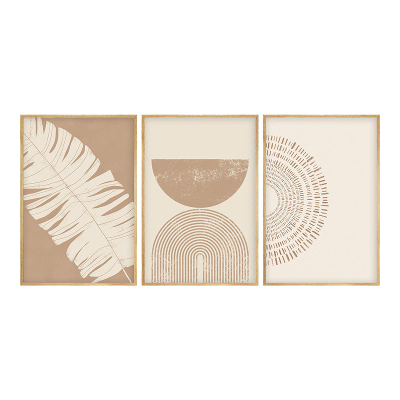 Картина на платно Терпен I триптих с дигитален печат 50x2x70см