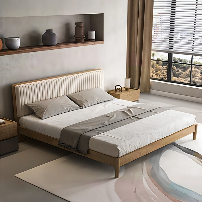 Двойно легло Akva мдф в естествен цвят 150х200см