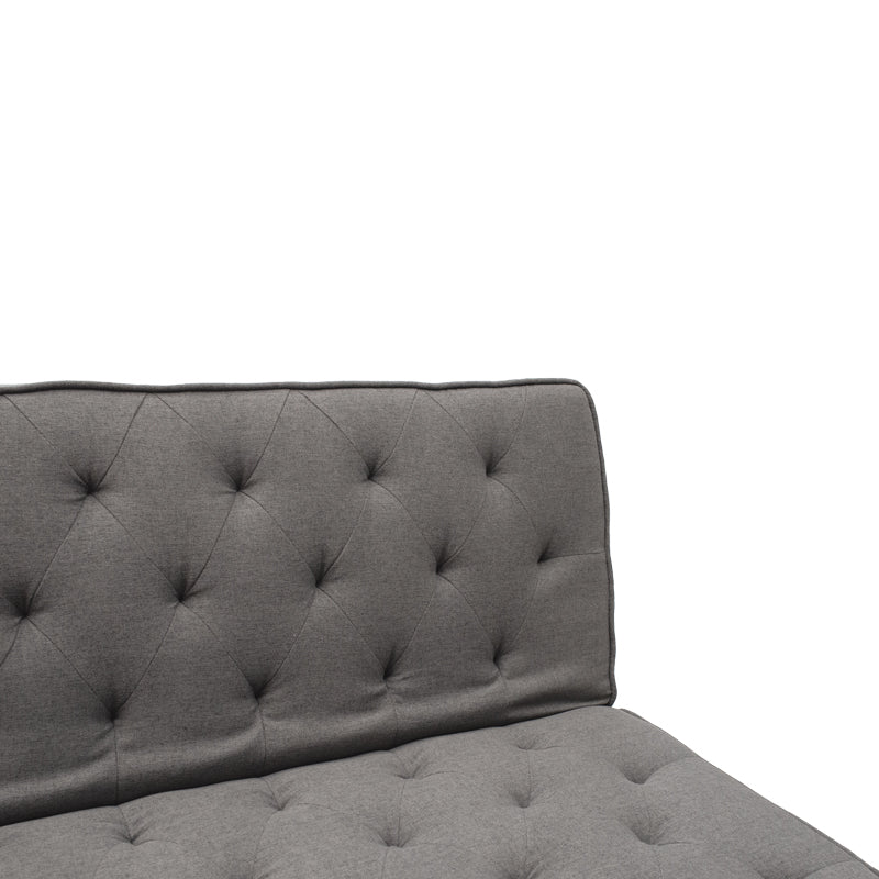 Разтегателен диван Marco в сив плат 180x80x80см