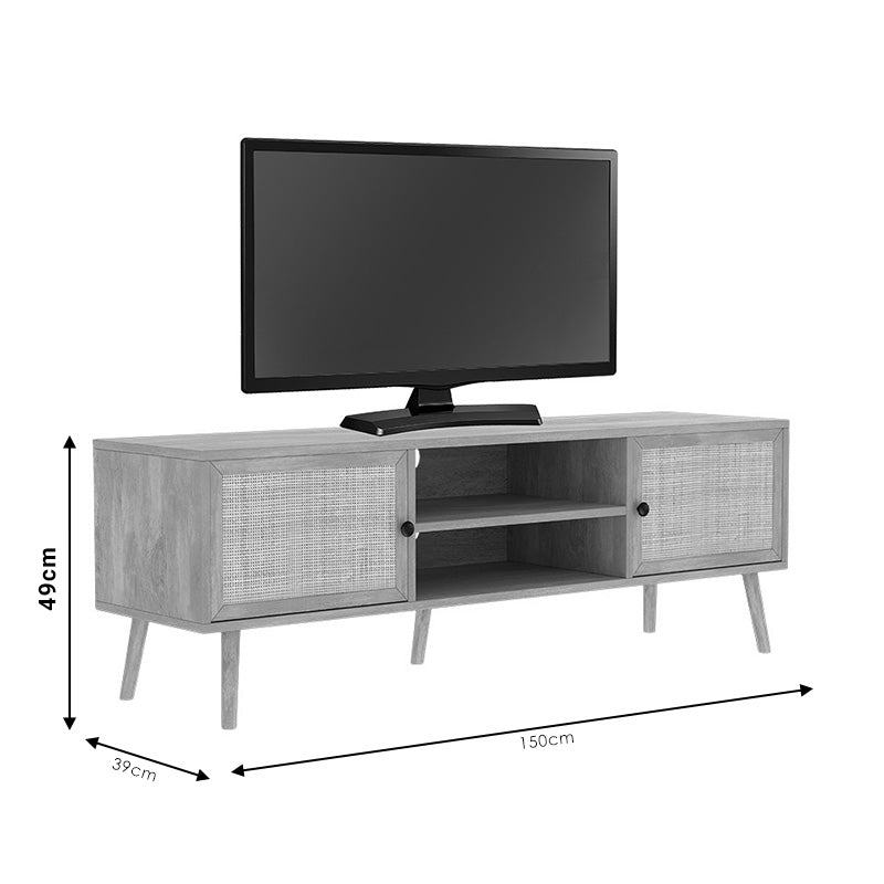 ТВ шкаф Oslo цвят сонома 150x39x49см