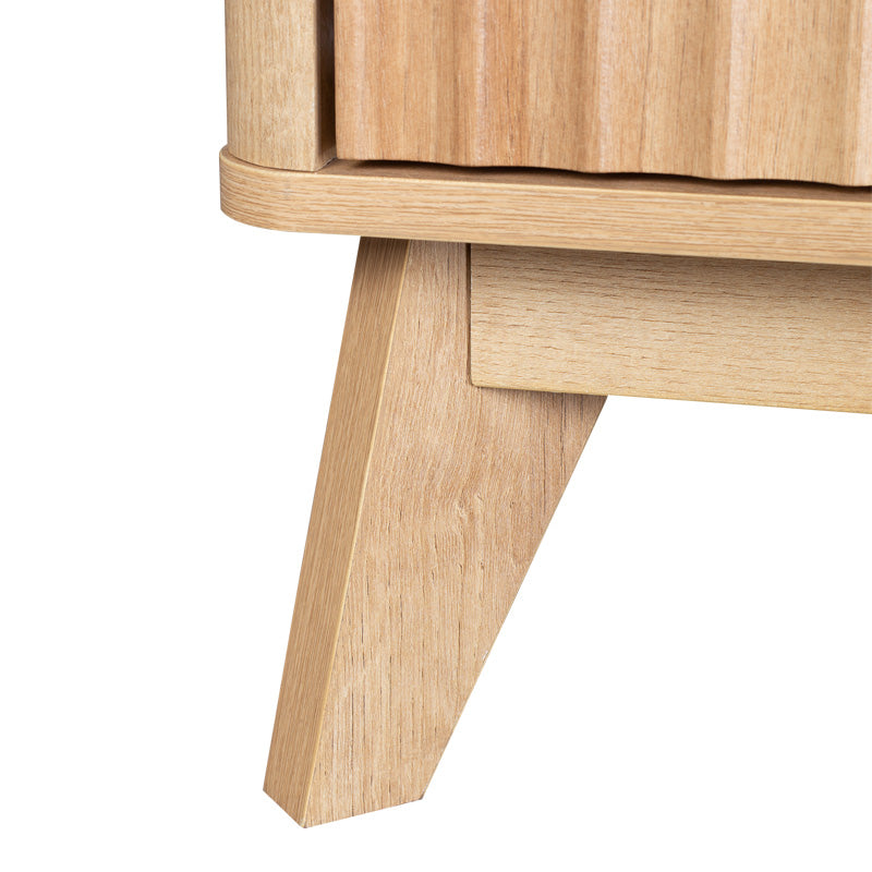 Холна маса hamea от мдф в естествен нюанс 110x55,2x45см