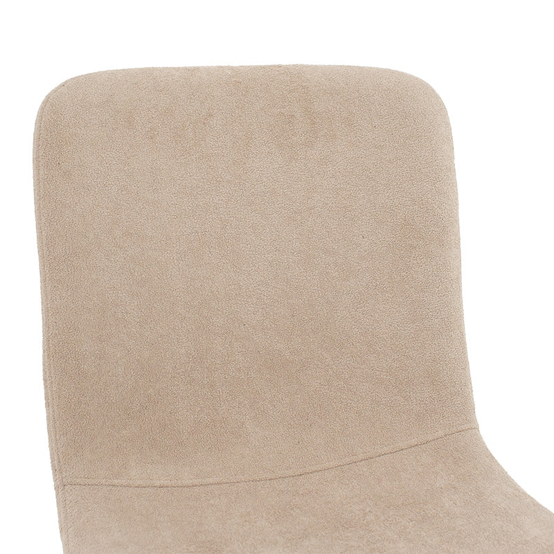 Стол Gratify букле екрю крака черни