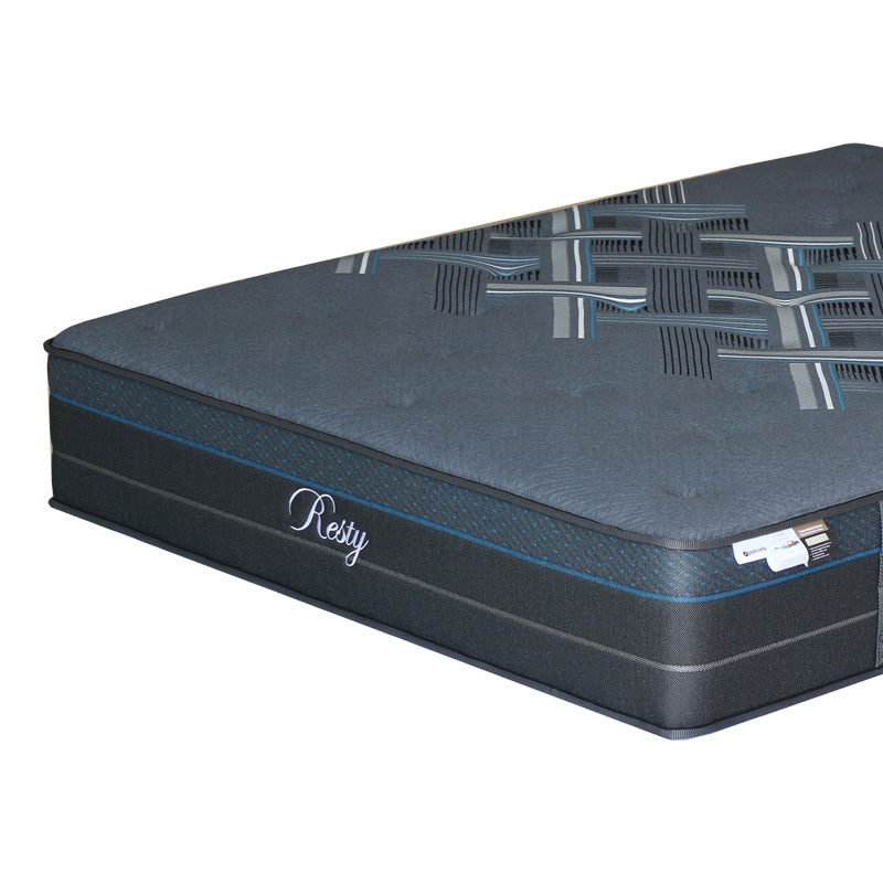 Еднолицев матрак Resty с джобни пружини и вграден евротоп 32см 150x200см