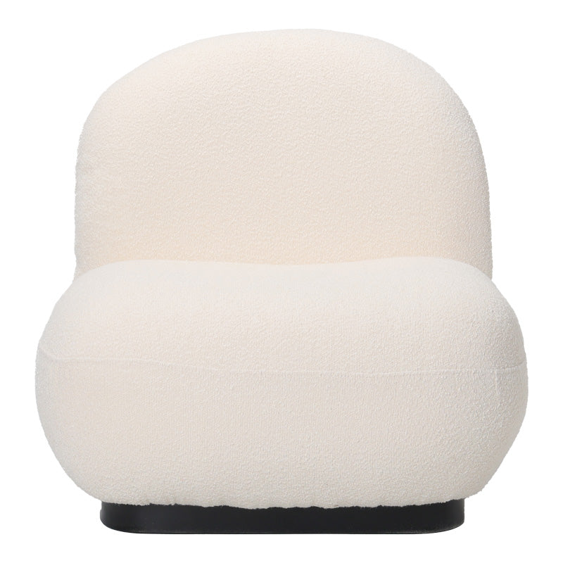 Фотьойл rosalie крем теди плат-черна основа 85x82x77см