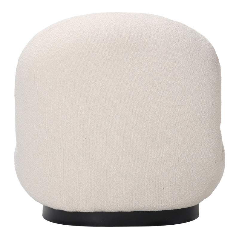 Фотьойл rosalie крем теди плат-черна основа 85x82x77см