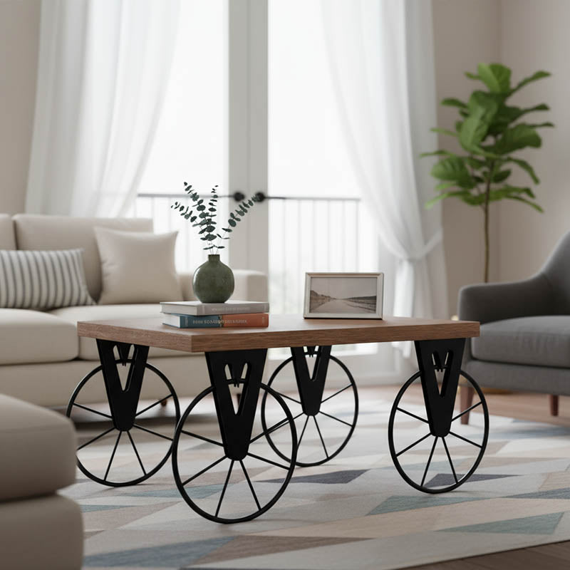 Холна маса Bike в цвят черен орех 85x55x41см