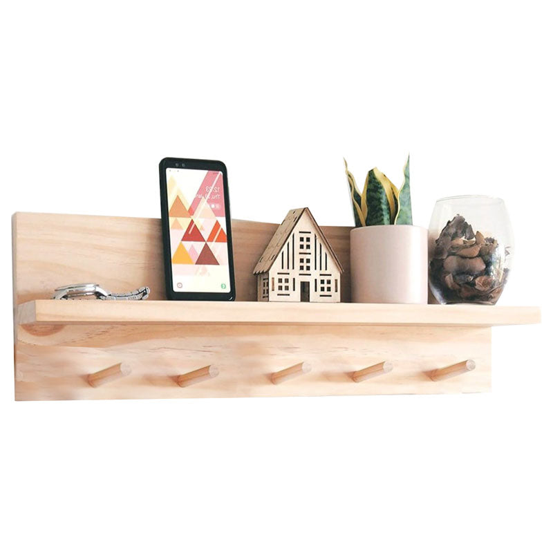 Закачалка Lolia цвят натурал 49x11x14см