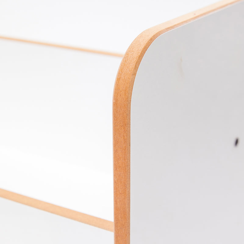 Рафт Чайка бял мдф 57x34x70см