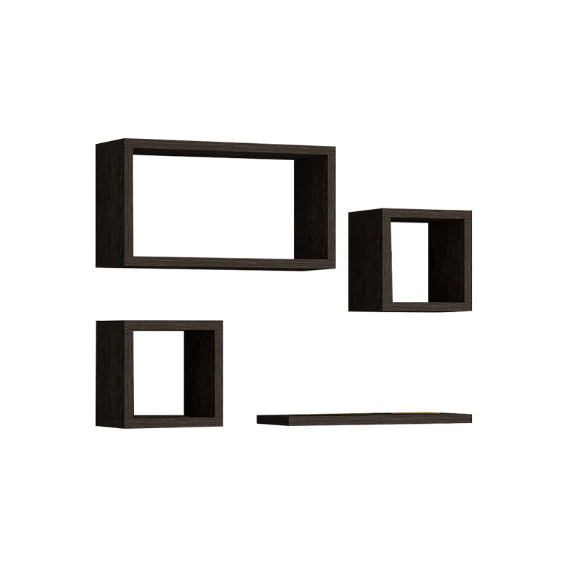 Меламинов рафт Babine в цвят антрацит 84x15x44см